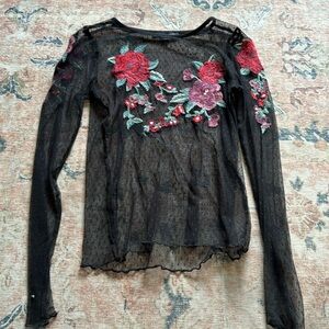 American eagle womens  floral top